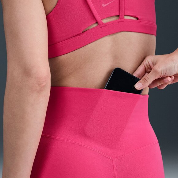 Women Nike Zenvy Gentle Support High Waisted 8" Biker Shorts - Picture 3 of 3